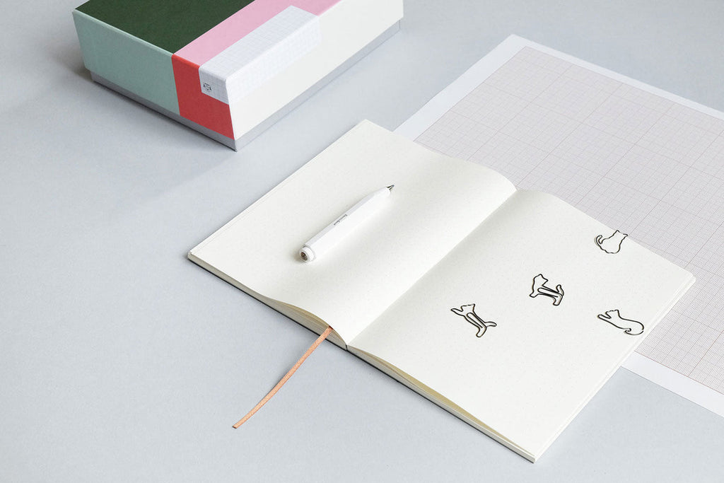 Notebook in Lilac Lineae