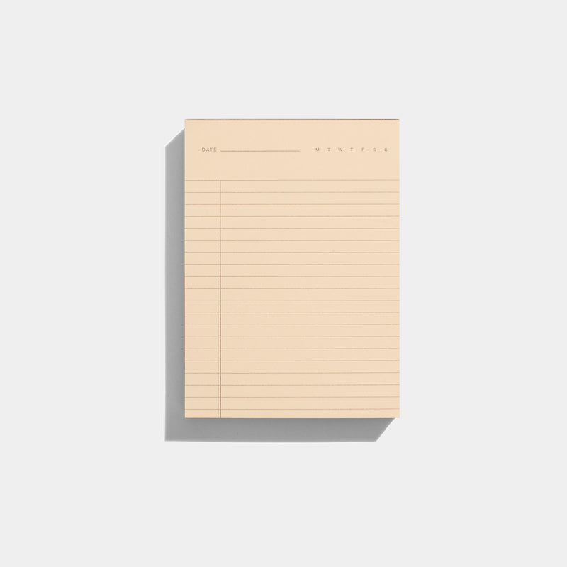 Before Breakfast Two-in-One Pad in Brown Cream