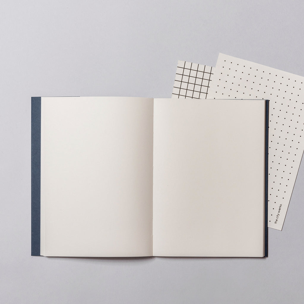 The City Works Edinburgh Notebook in Blue