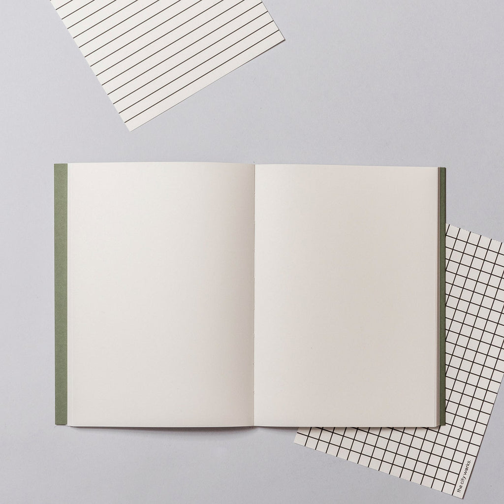 The City Works Edinburgh Notebook in Green