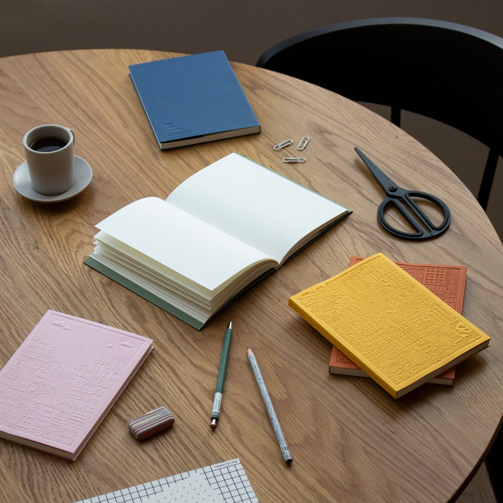 The City Works London Notebook in Red