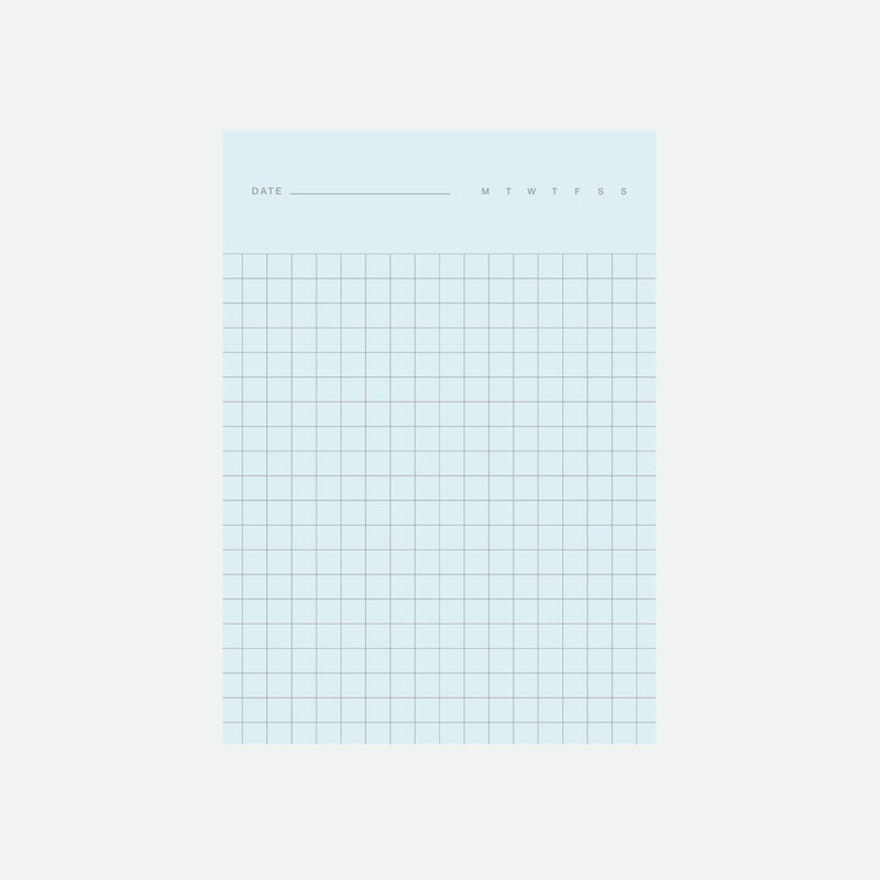 Blue Green Before Breakfast Two-in-One Pad