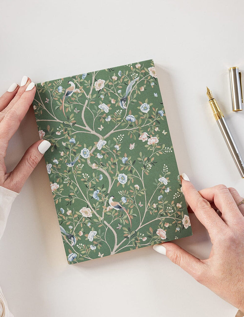 Bespoke Letterpress Camellia Tree Notepad Jotter