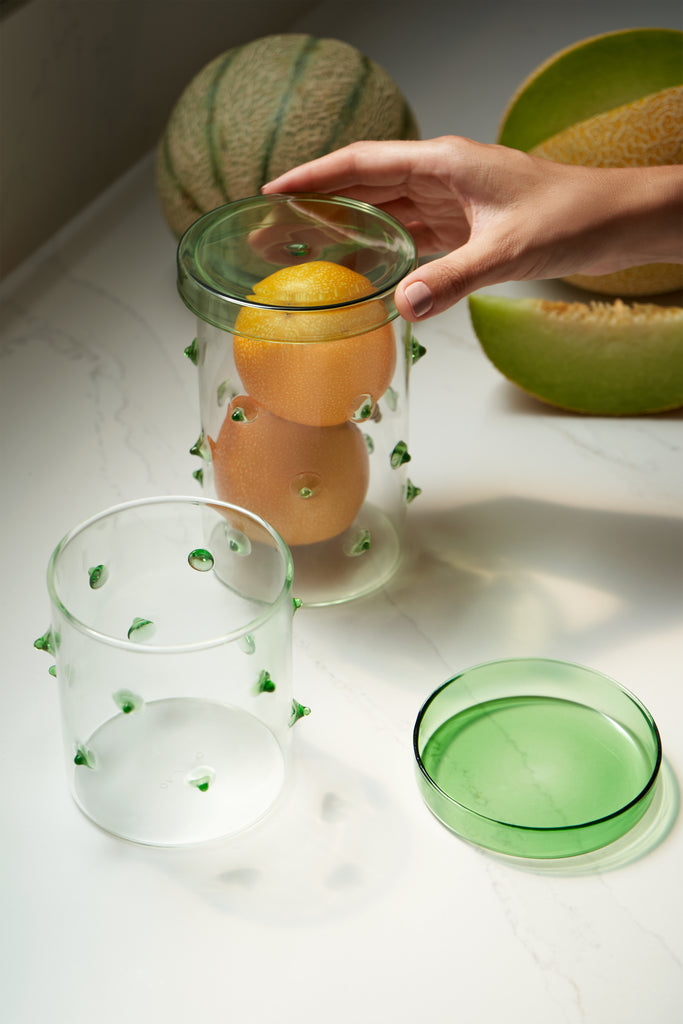 Octaevo Agave Glass Container (Small)