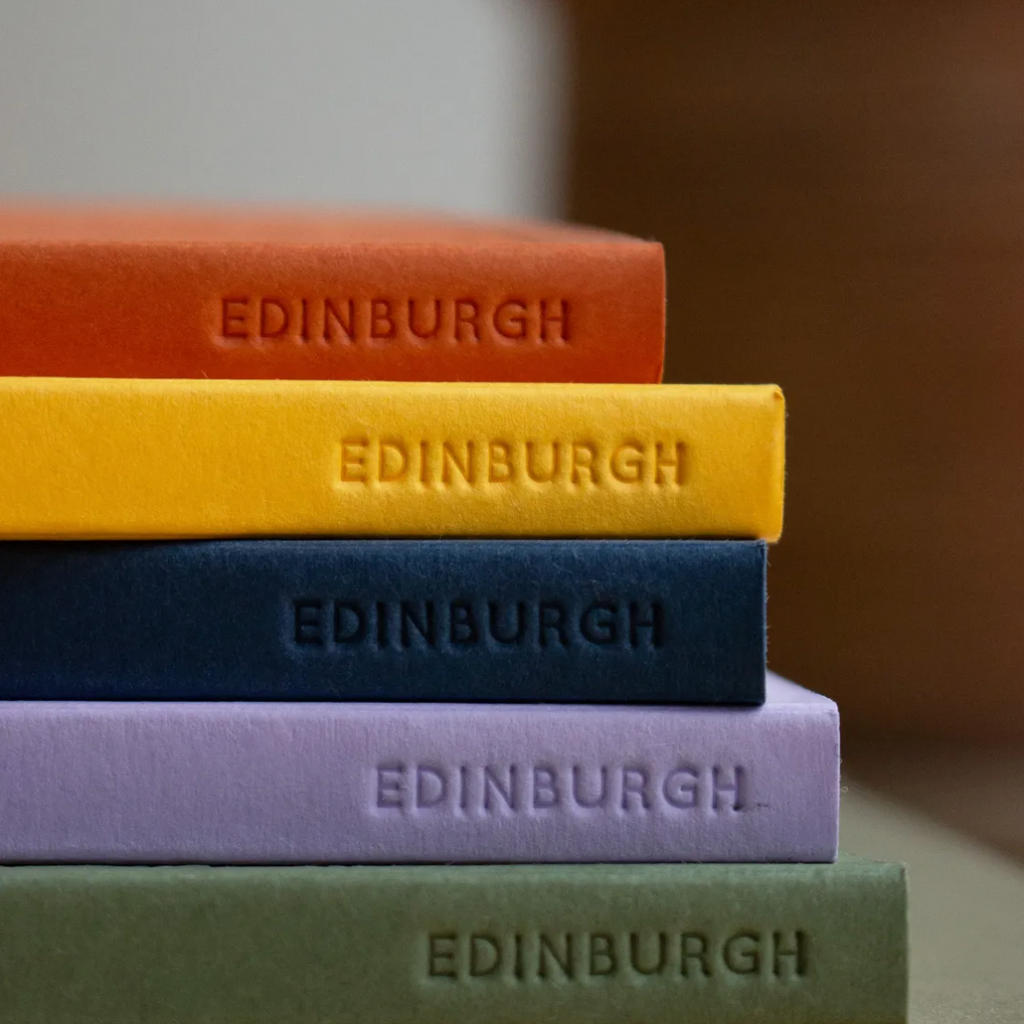 The City Works Edinburgh Notebook in Green