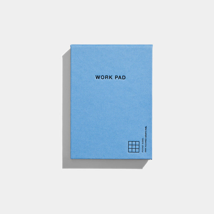 Before Breakfast Work Pad in Cornflower
