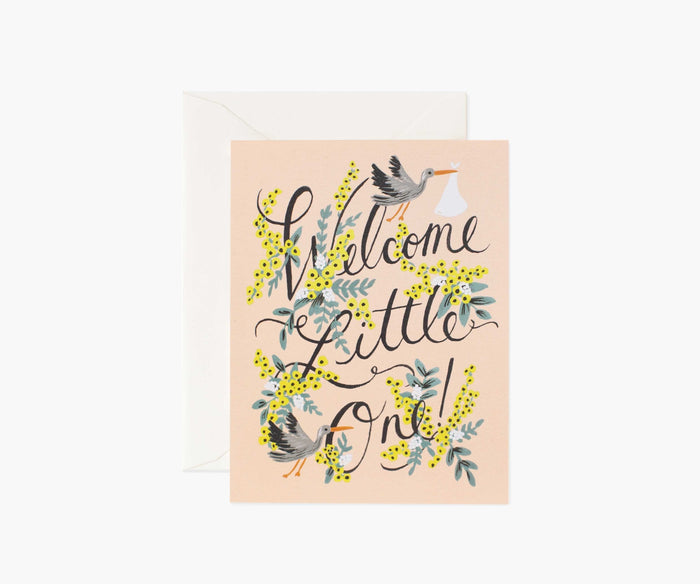 Rifle Paper Co. Welcome Little One Card