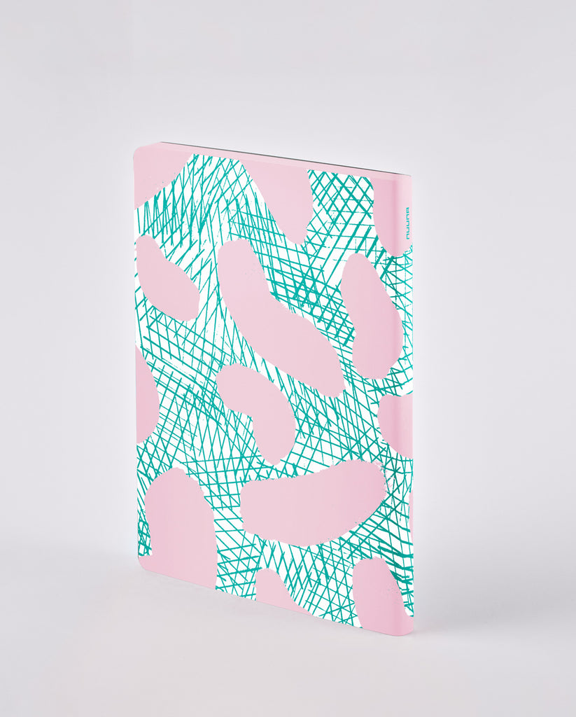 Nuuna Colour Clash Graphic Notebook in Jump Around