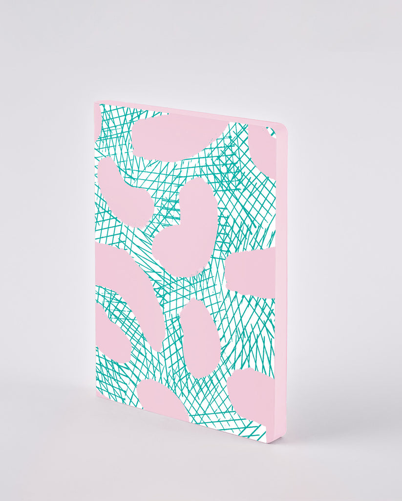 Nuuna Colour Clash Graphic Notebook in Jump Around