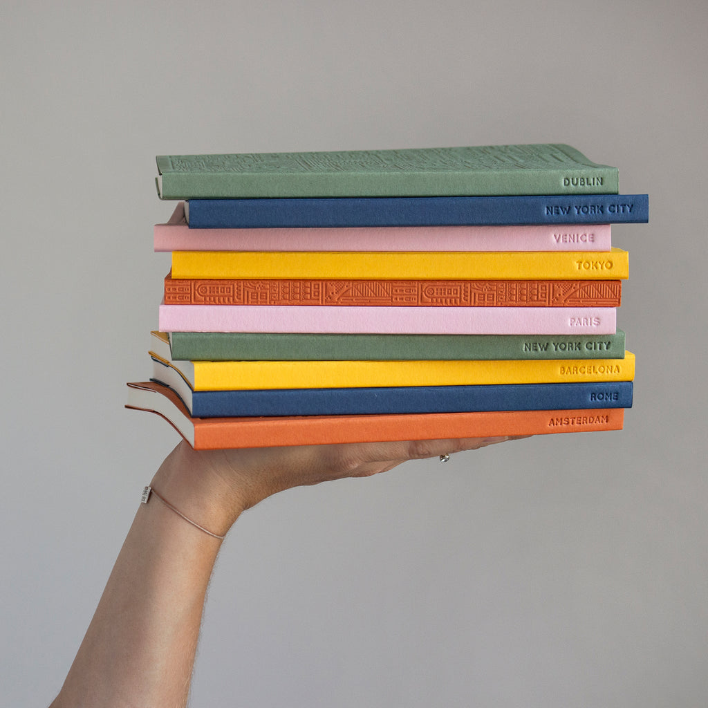 The City Works Barcelona Notebook in Yellow