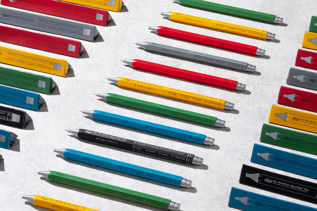 Mark's Days Metal Gel Ink Ballpoint Pen Duo