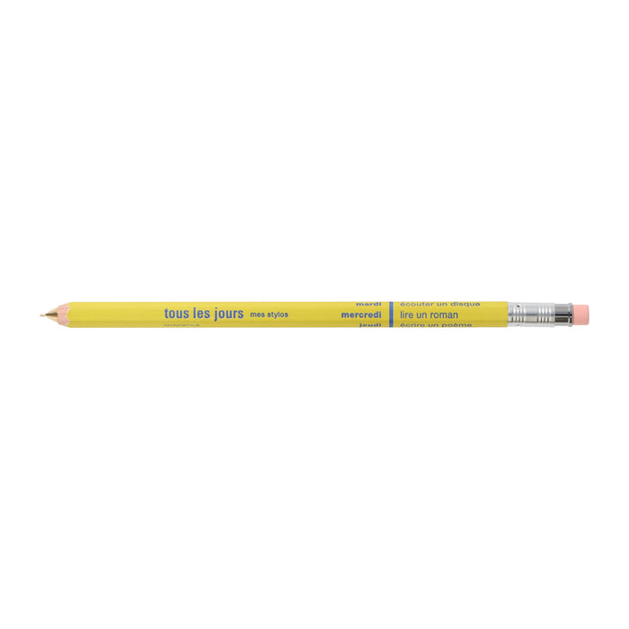 Mark's Tous les Jours Mechanical Pencil in Mustard