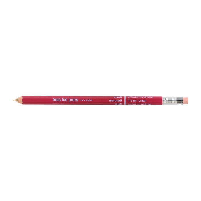 Mark's Tous les Jours Mechanical Pencil in Red Wine