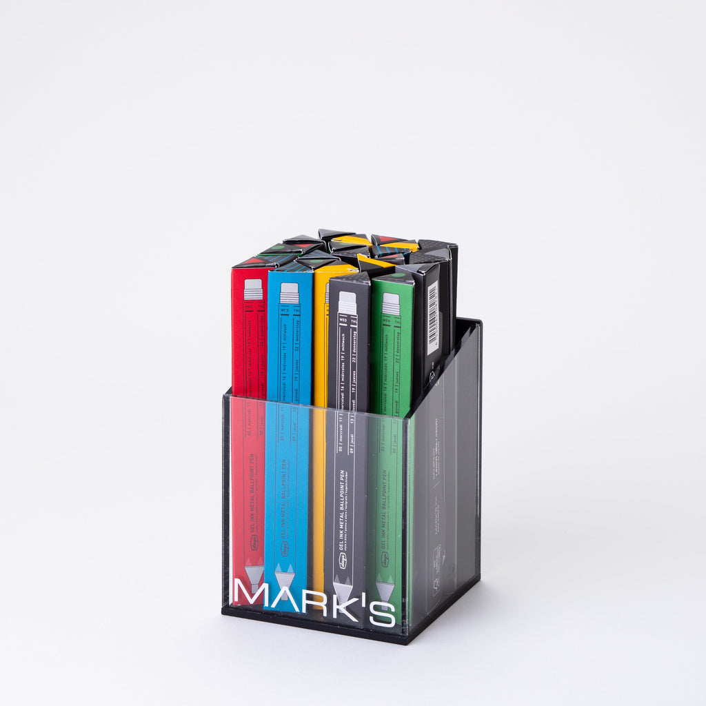 Mark's Days Metal Gel Ink Ballpoint Pen Duo