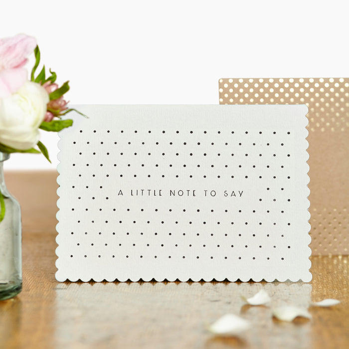 Katie Leamon Luxe Little Note Card
