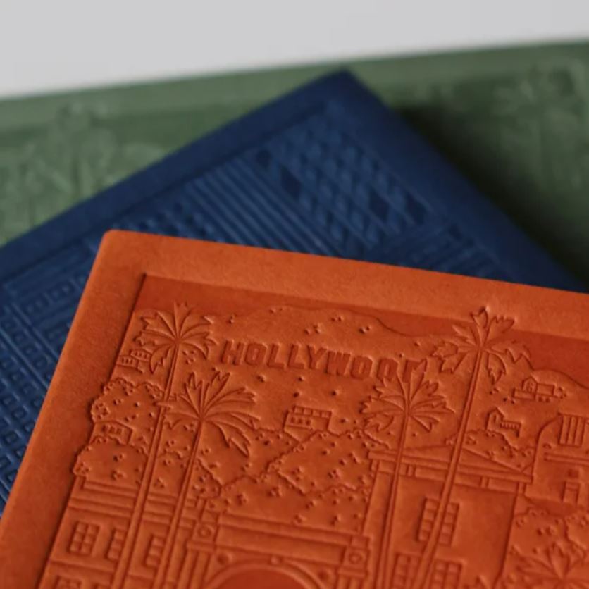 The City Works Los Angeles Notebook in Green