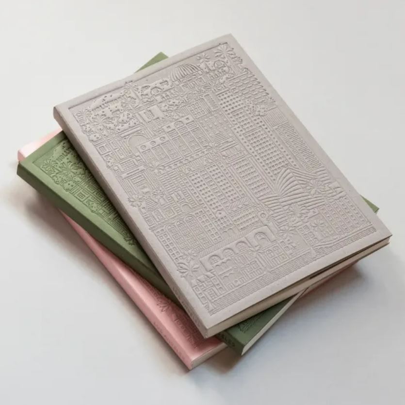 The City Works Los Angeles Notebook in Green