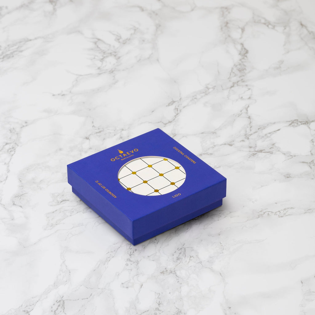 Octaevo Lido Cocktail Coasters