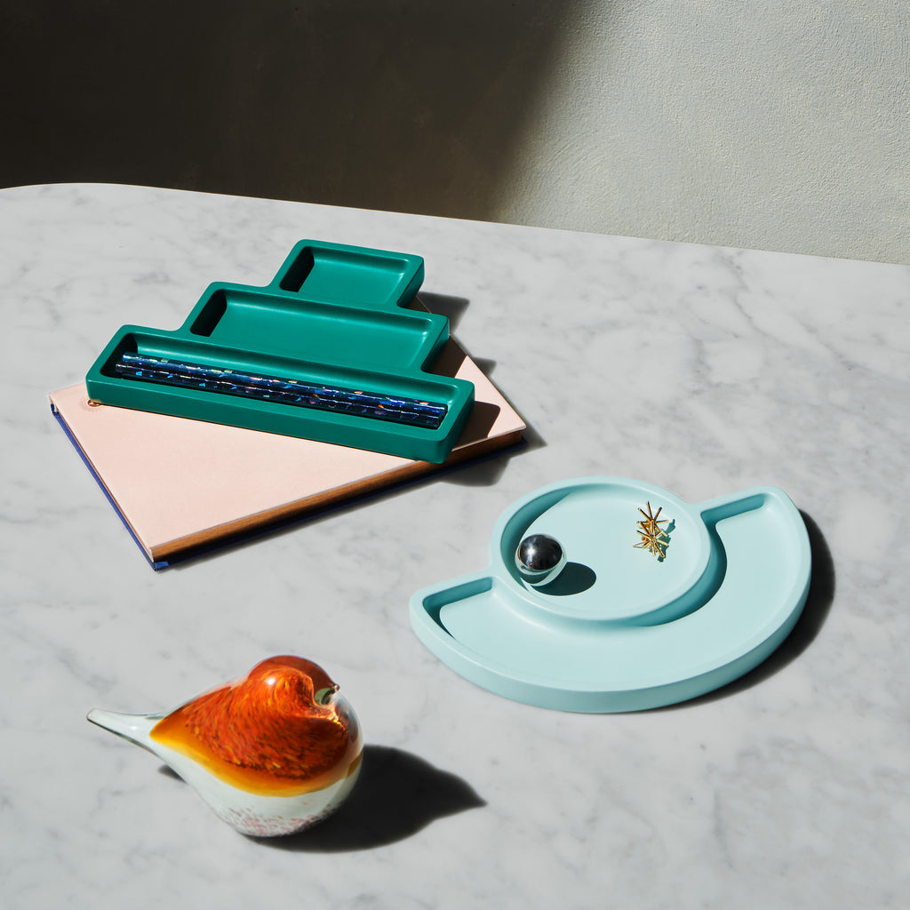 Octaevo Templo Catchall in Light Blue