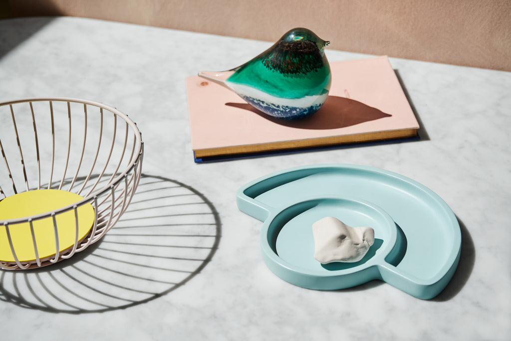 Octaevo Templo Catchall in Light Blue