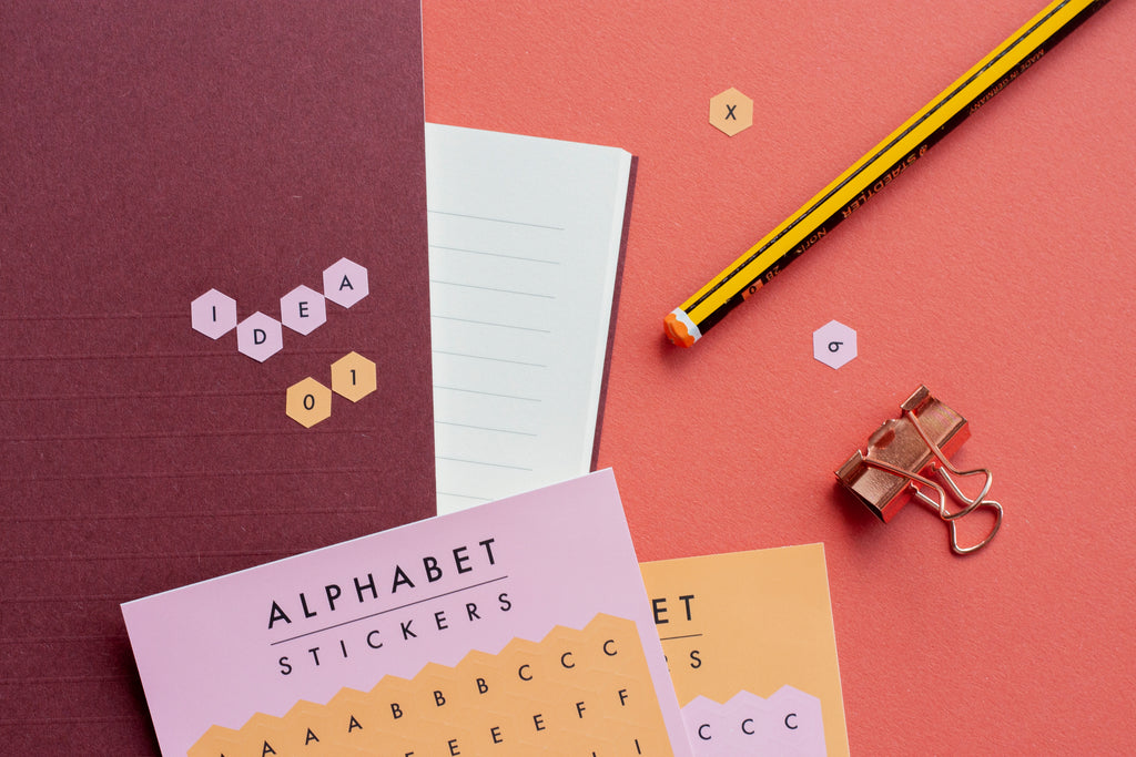 Lineae Poi Alphabet Stickers
