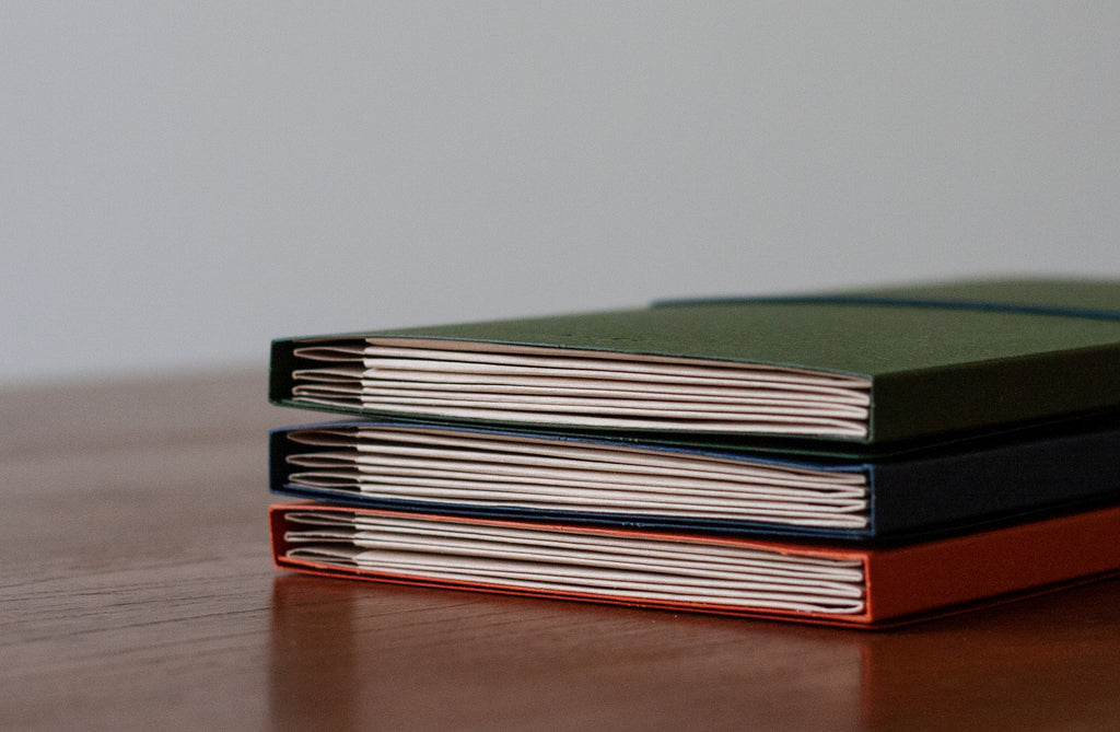 Poi Co. Origami Folder in Indigo Blue