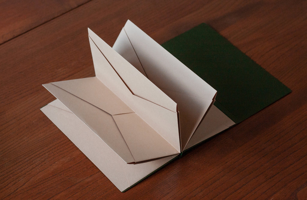 Poi Co. Origami Folder in Indigo Blue