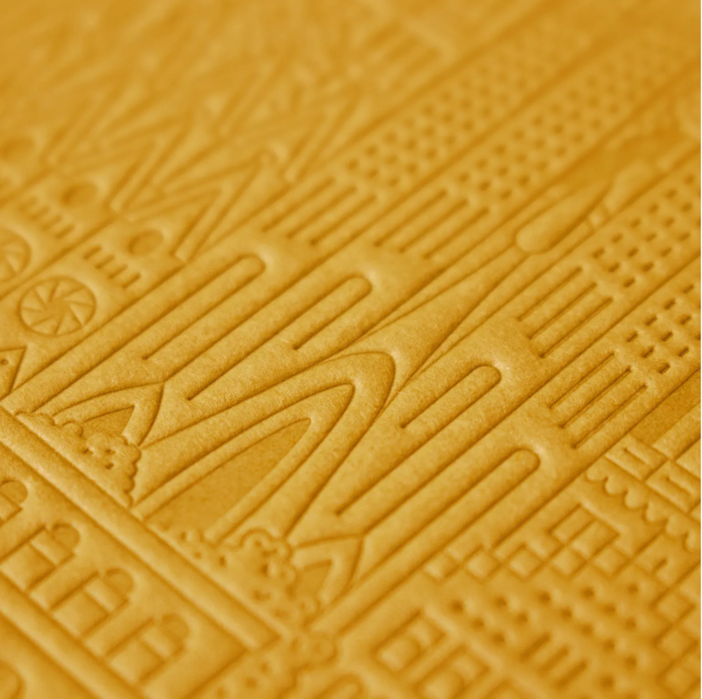 The City Works Barcelona Notebook in Yellow