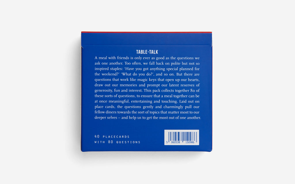 The School of Life Table-Talk Placecards