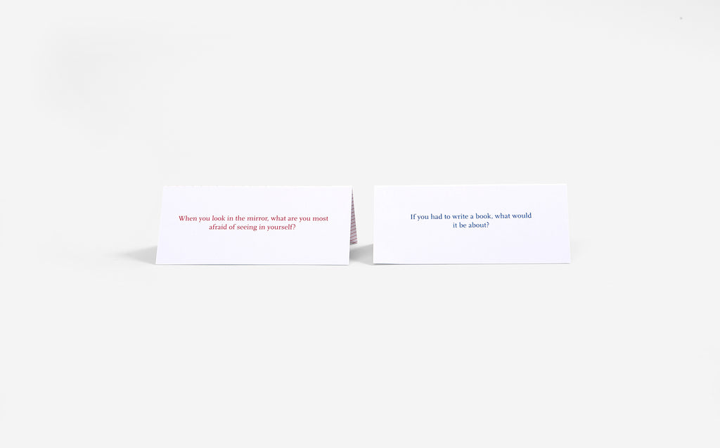 The School of Life Table-Talk Placecards