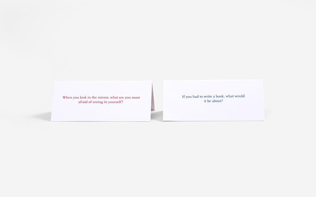 The School of Life Table-Talk Placecards