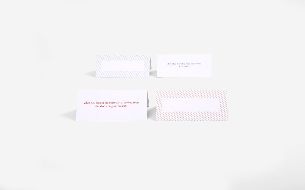 The School of Life Table-Talk Placecards