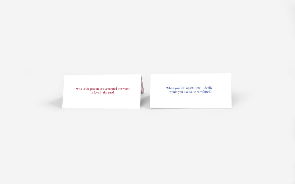 The School of Life Table-Talk Placecards