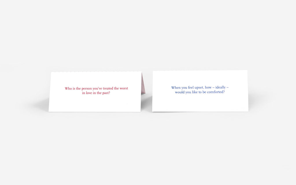 The School of Life Table-Talk Placecards