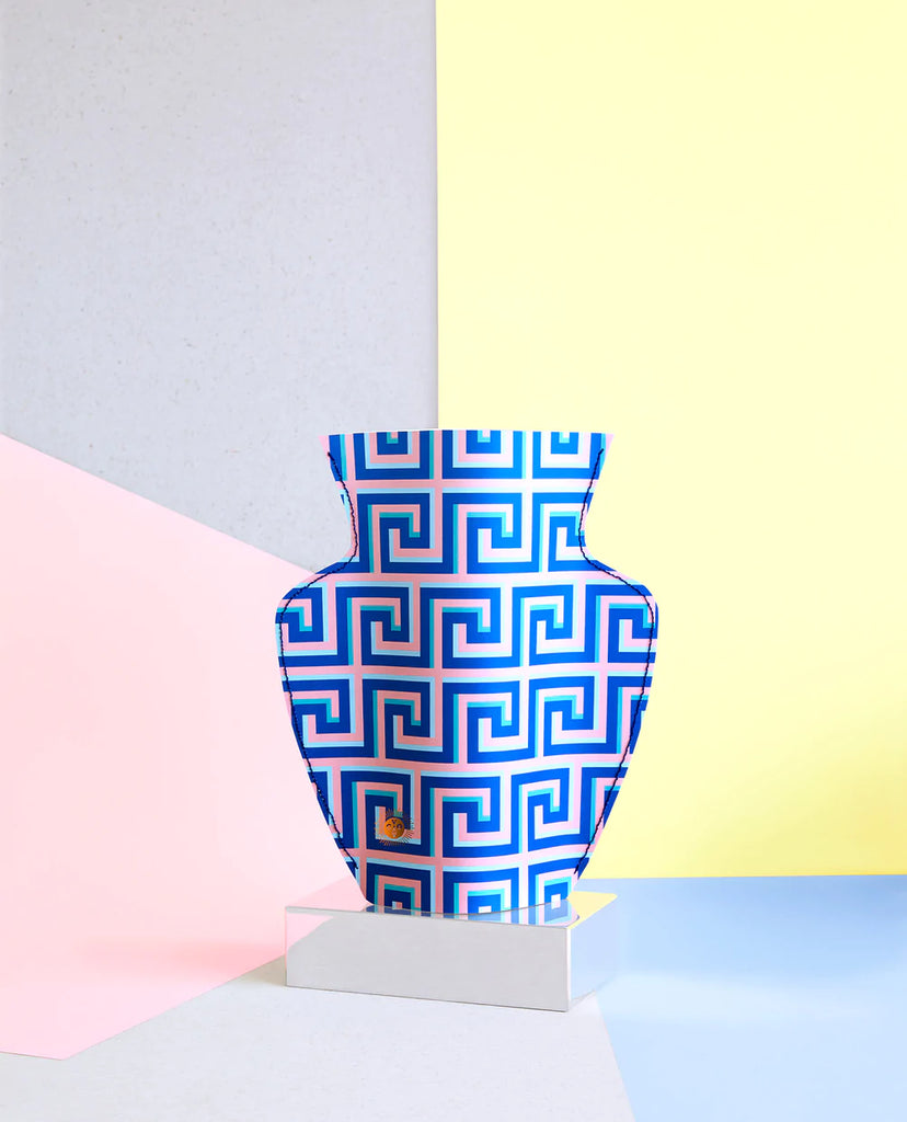 Octaevo Icarus Paper Vase in Blue