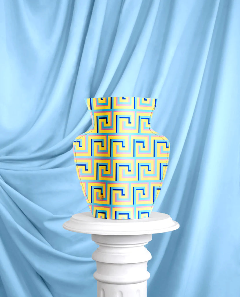 Octaevo Icarus Paper Vase in Yellow