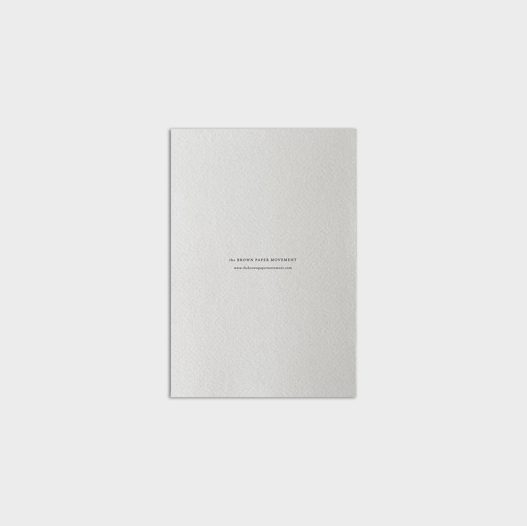 The Brown Paper Movement Notebook 1 in Grey Kraft