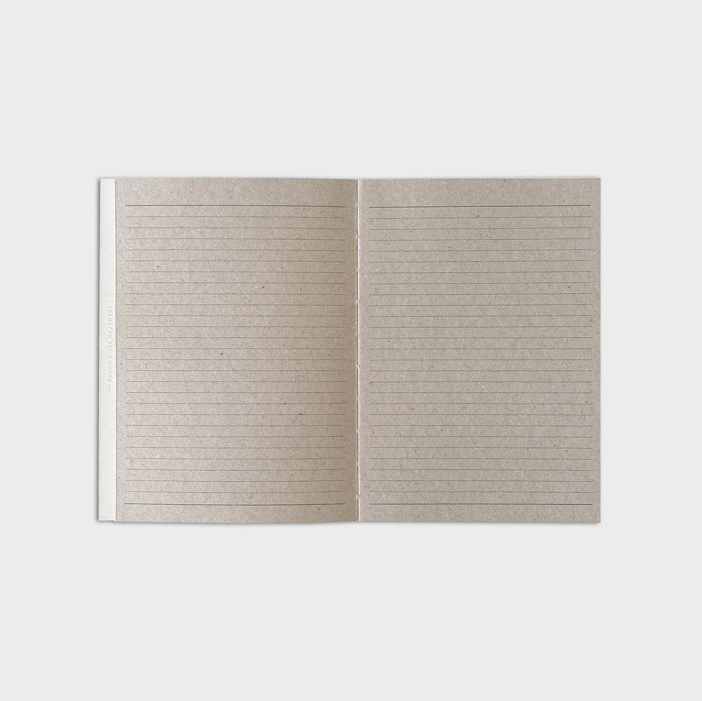 The Brown Paper Movement Notebook 1 in Grey Kraft