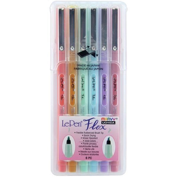 Marvy Uchida Le Pen Flex Pastel Box Set