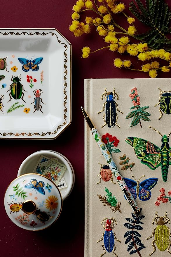 Embroidered Sketchbook Curio