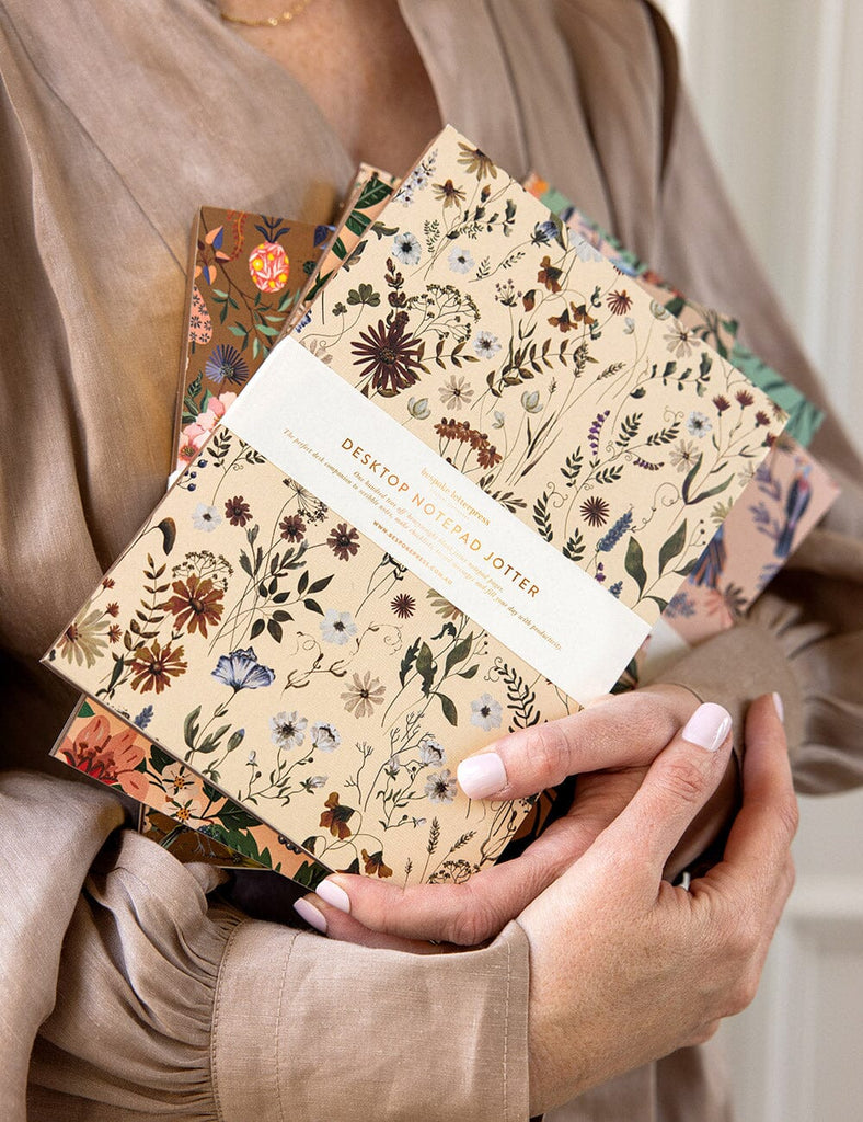 Botanica Notepad Jotter by Bespoke Letterpress