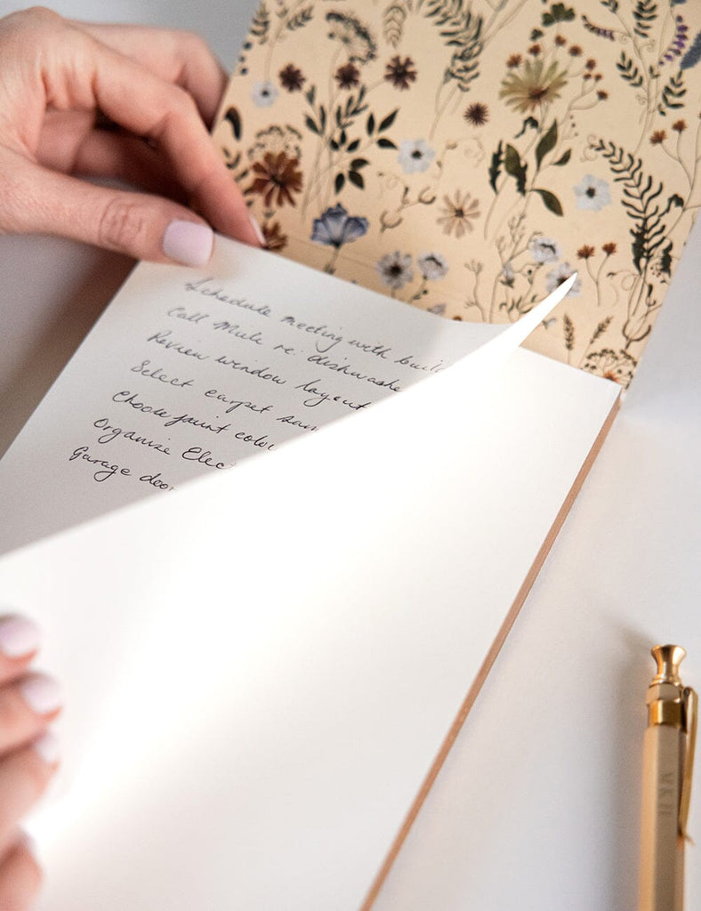 Botanica Notepad by Bespoke Letterpress