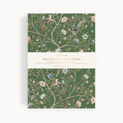 Bespoke Letterpress Camellia Tree Notepad Jotter