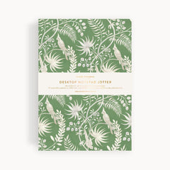 Bespoke Letterpress Jardin Tropical Notepad Jotter