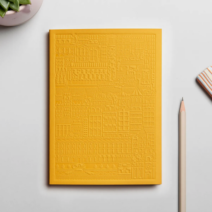 The City Works Stockholm Notebook in Yellow