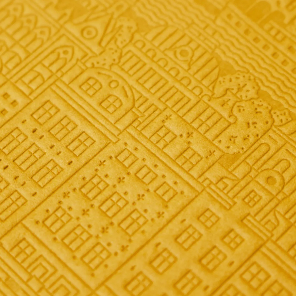 The City Works Stockholm Notebook in Yellow