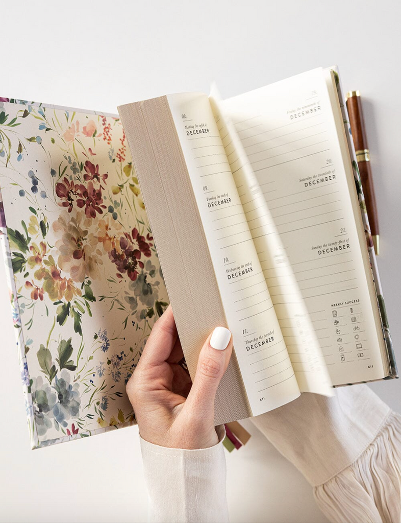 Linen Bound Weekly Planner