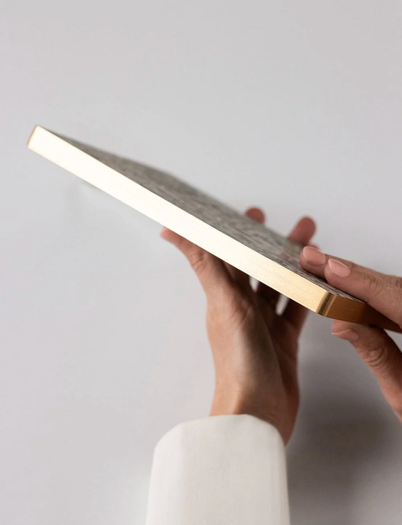 Pre-order: Bespoke Letterpress 2026 Weekly Planner Notebook in Ivory Garden