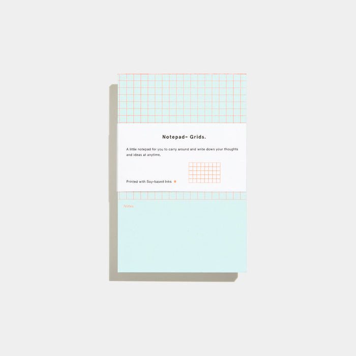 Before Breakfast Mini Notepad with Grids