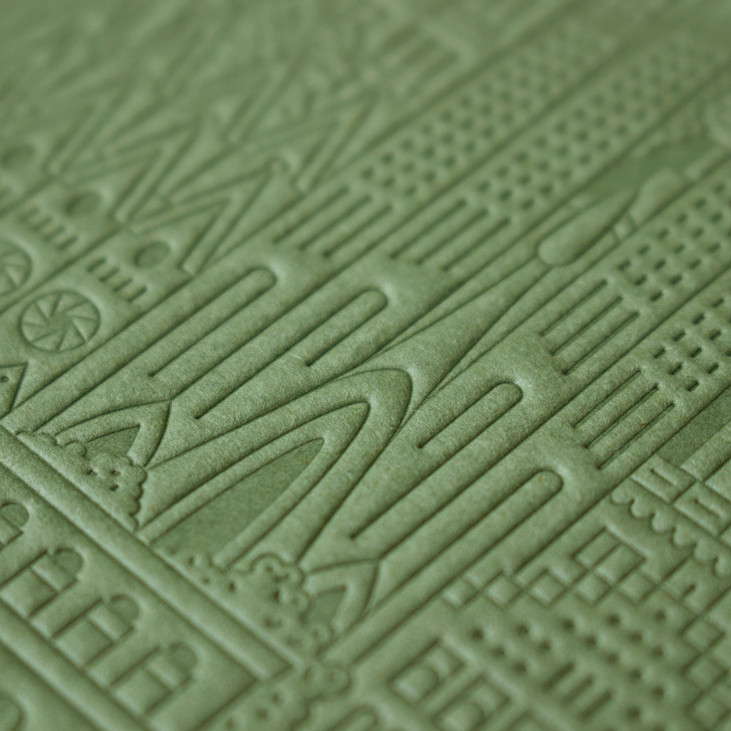 The City Works Barcelona Notebook in Green
